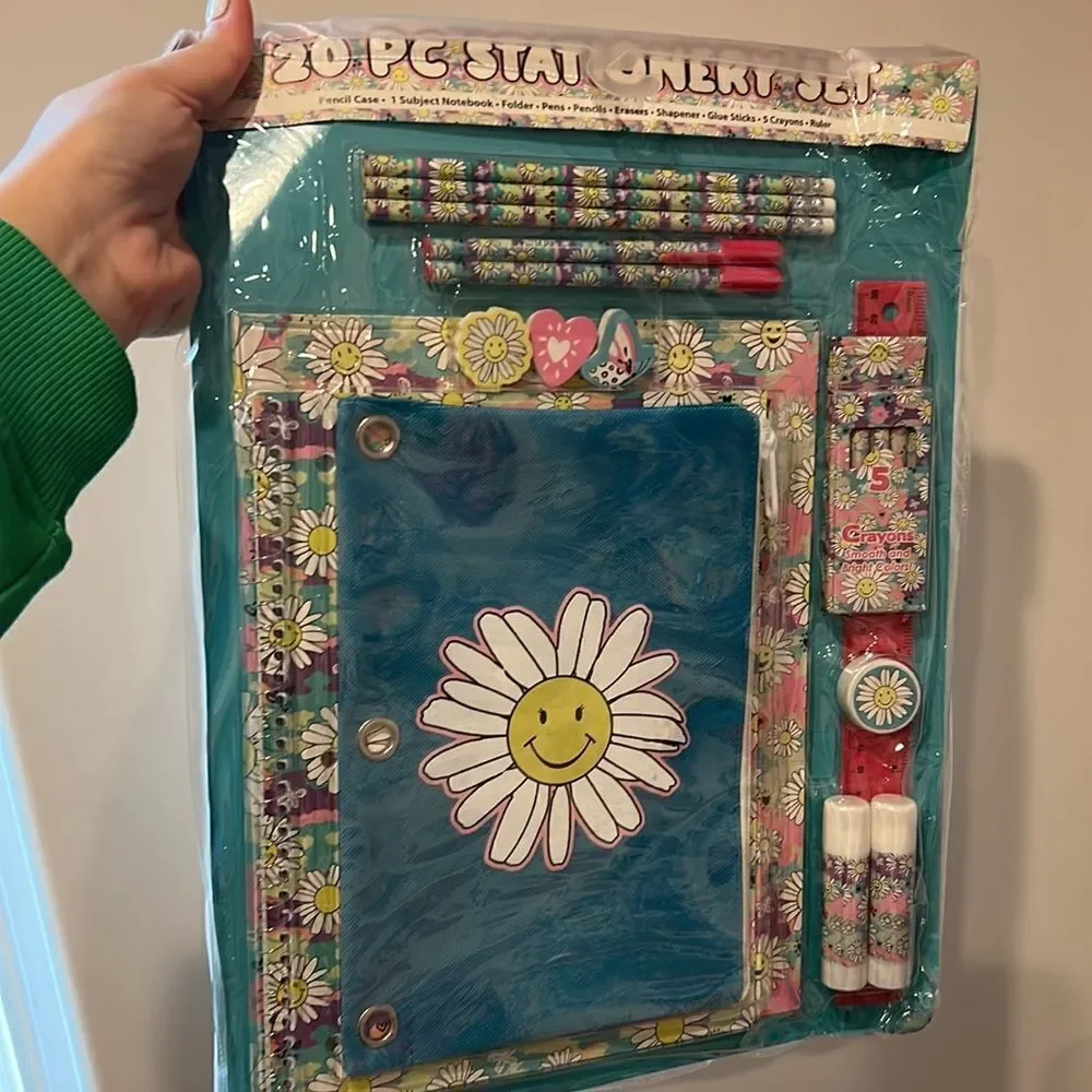 Backpack 🎒 20pc  stationery set